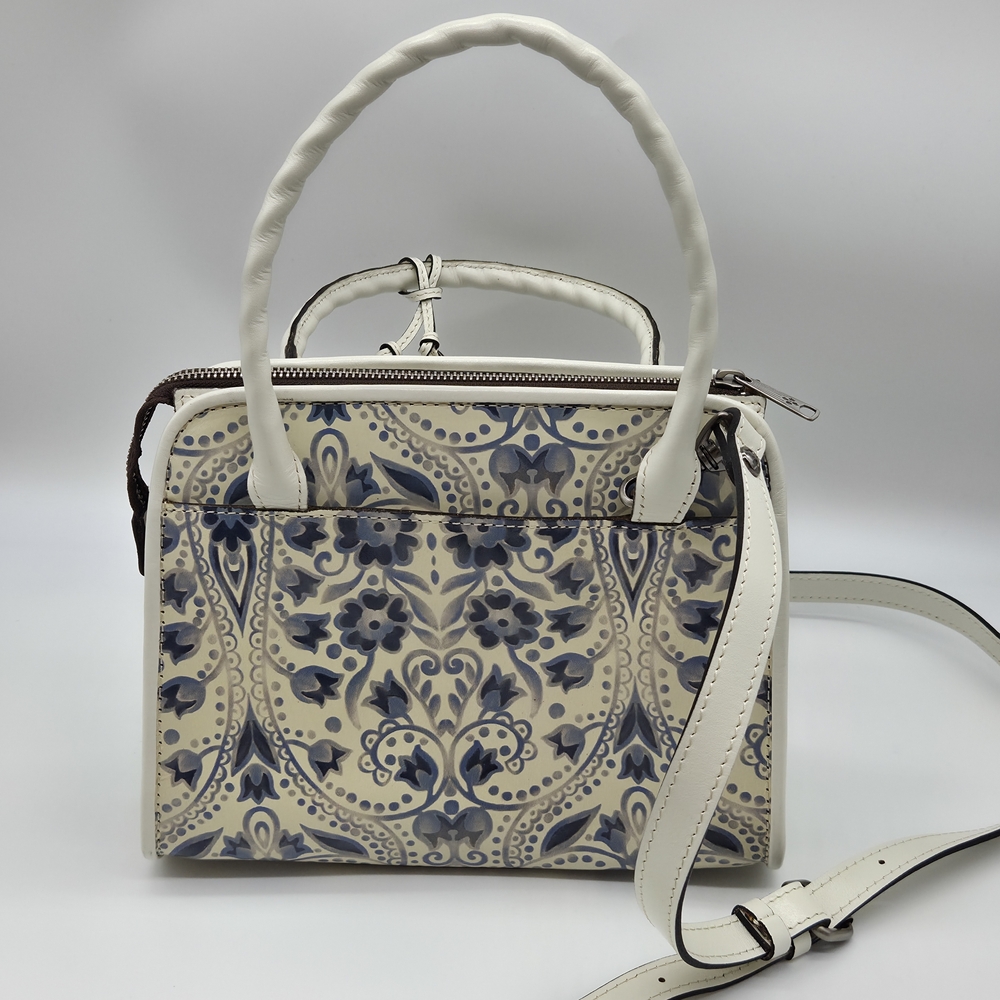 Rare Like New Patricia Nash Small Leather Paris Satchel Crossbody Terresa Wallet - Picture 7 of 16